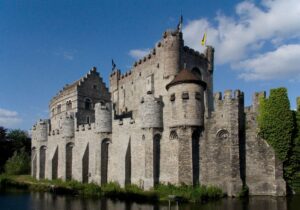 Le château des comtes de Flandre, à Gand