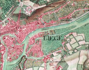 Carte de Liège 1775