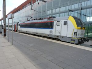  Locomotive SNCB 1803 en gare de Bruges