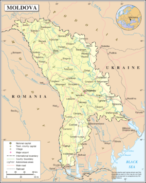 Quelles sont les principales villes de Moldavie ?