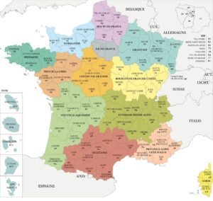Quelles sont les régions françaises ?