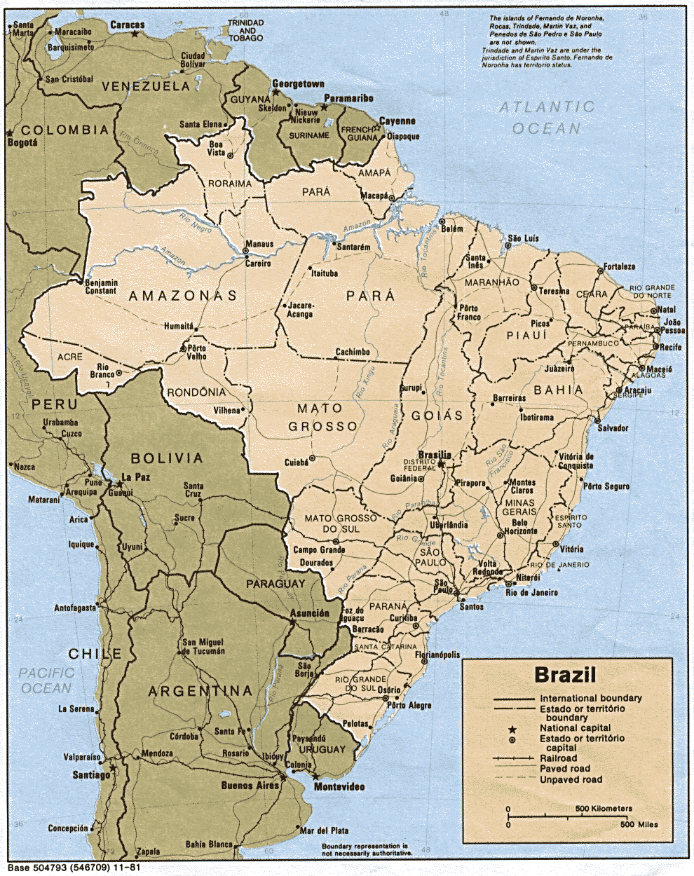 Mapa De Brasil Y Sus Limites Archivos Mapas Mapamapas 0589
