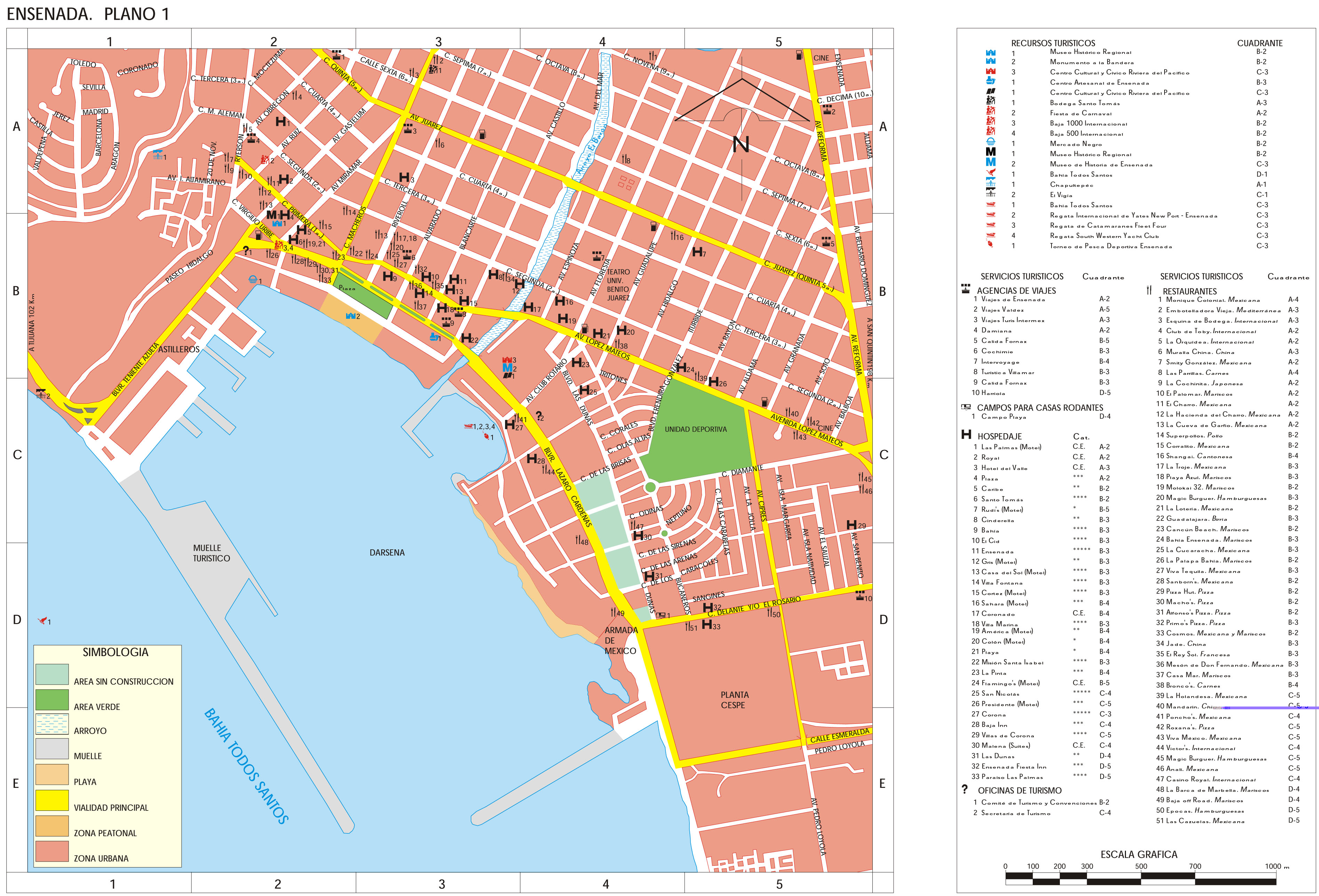 Mapa De Uabc Ensenada