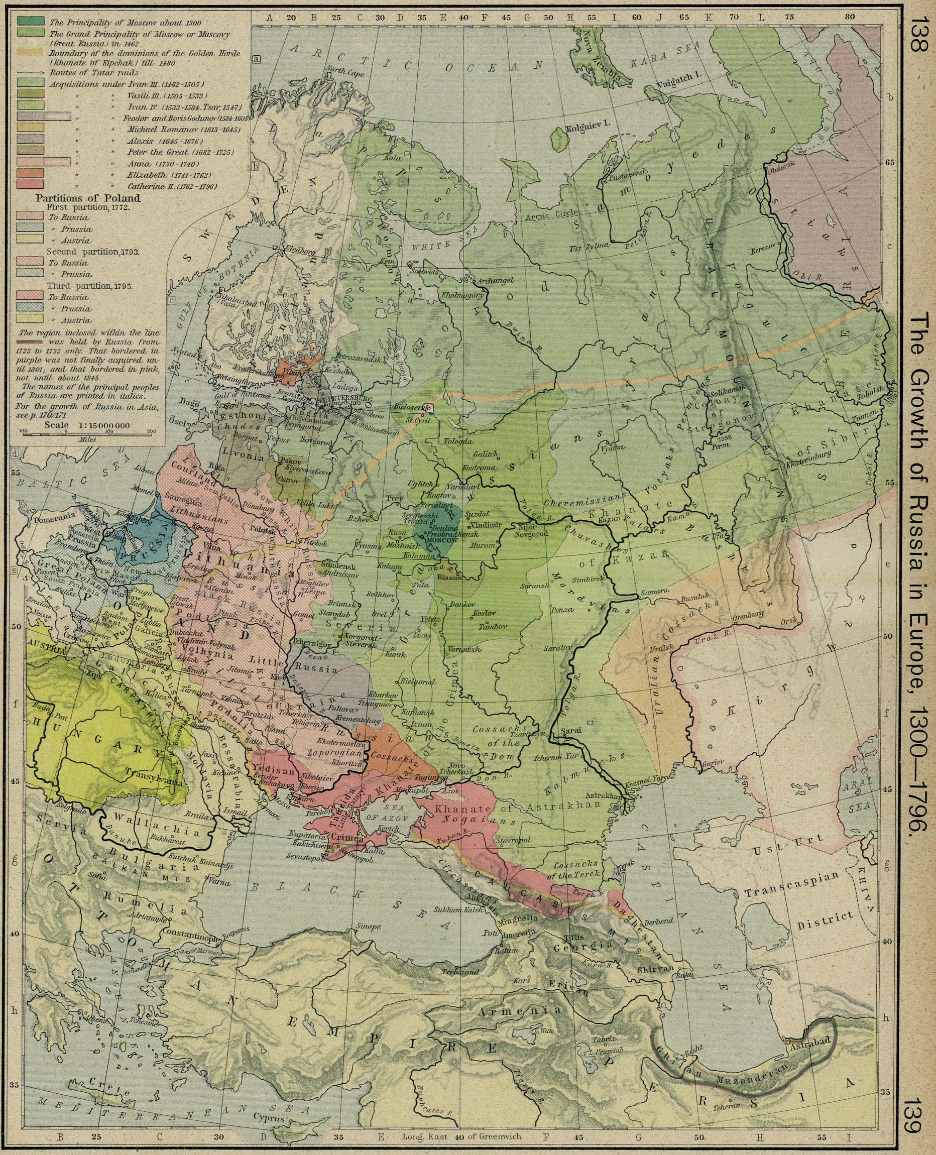 El Crecimiento de Rusia en Europa 1300-1796 - Tamaño completo | Gifex