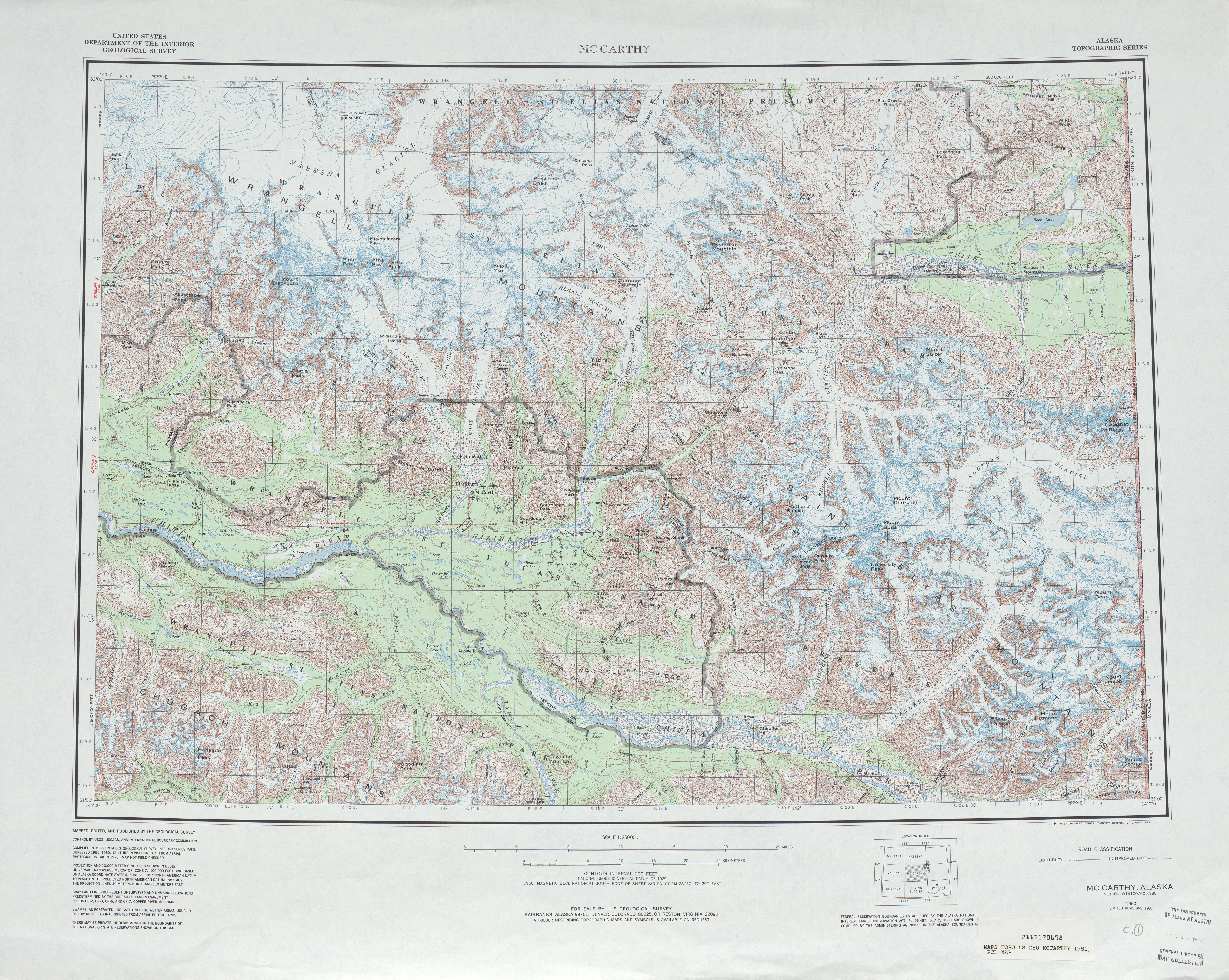 Area around Mccarthy in the United States - Full size | Gifex