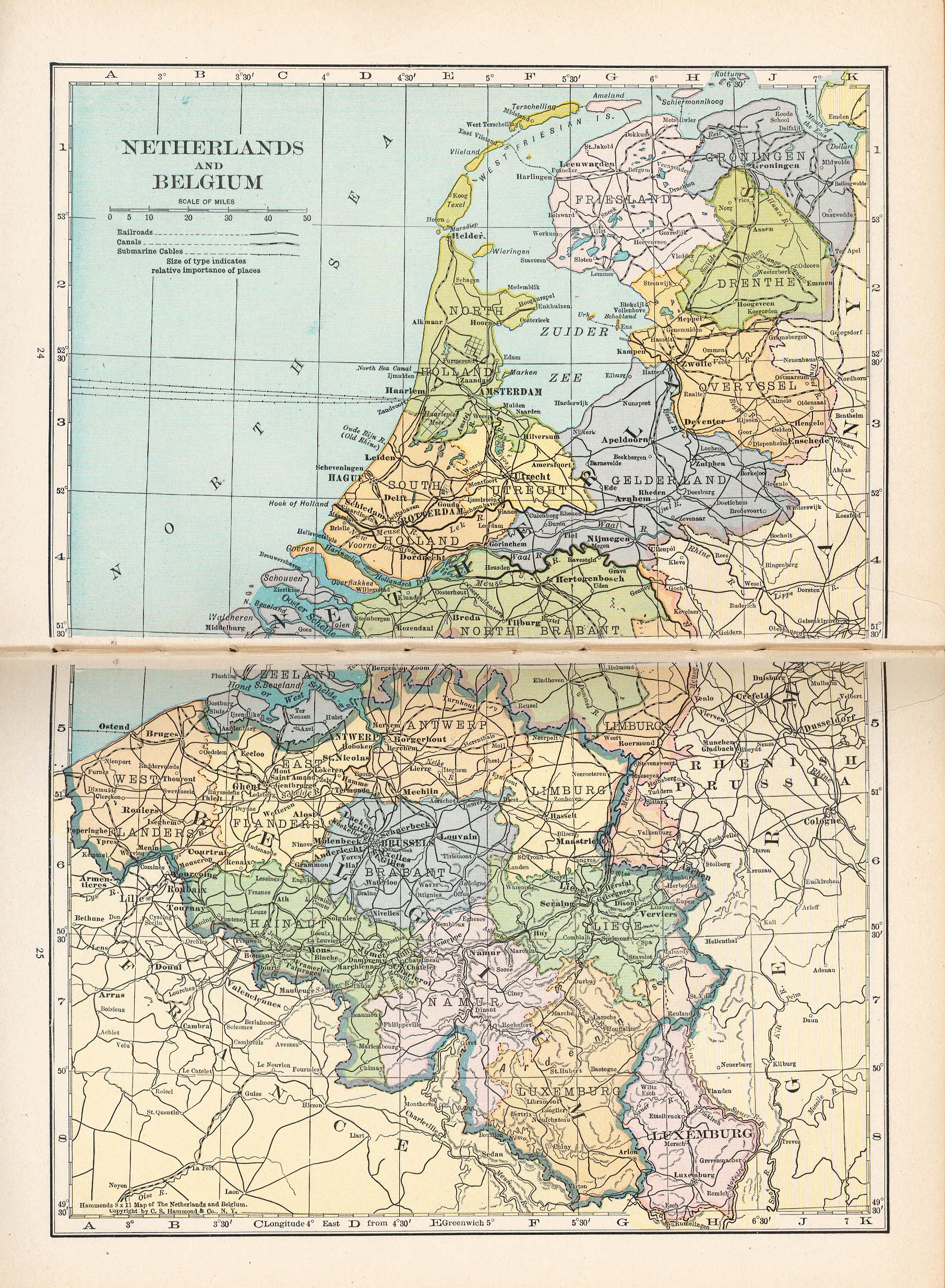 Belgium Map 1921 Full Size Gifex   Belgium Map 1921 