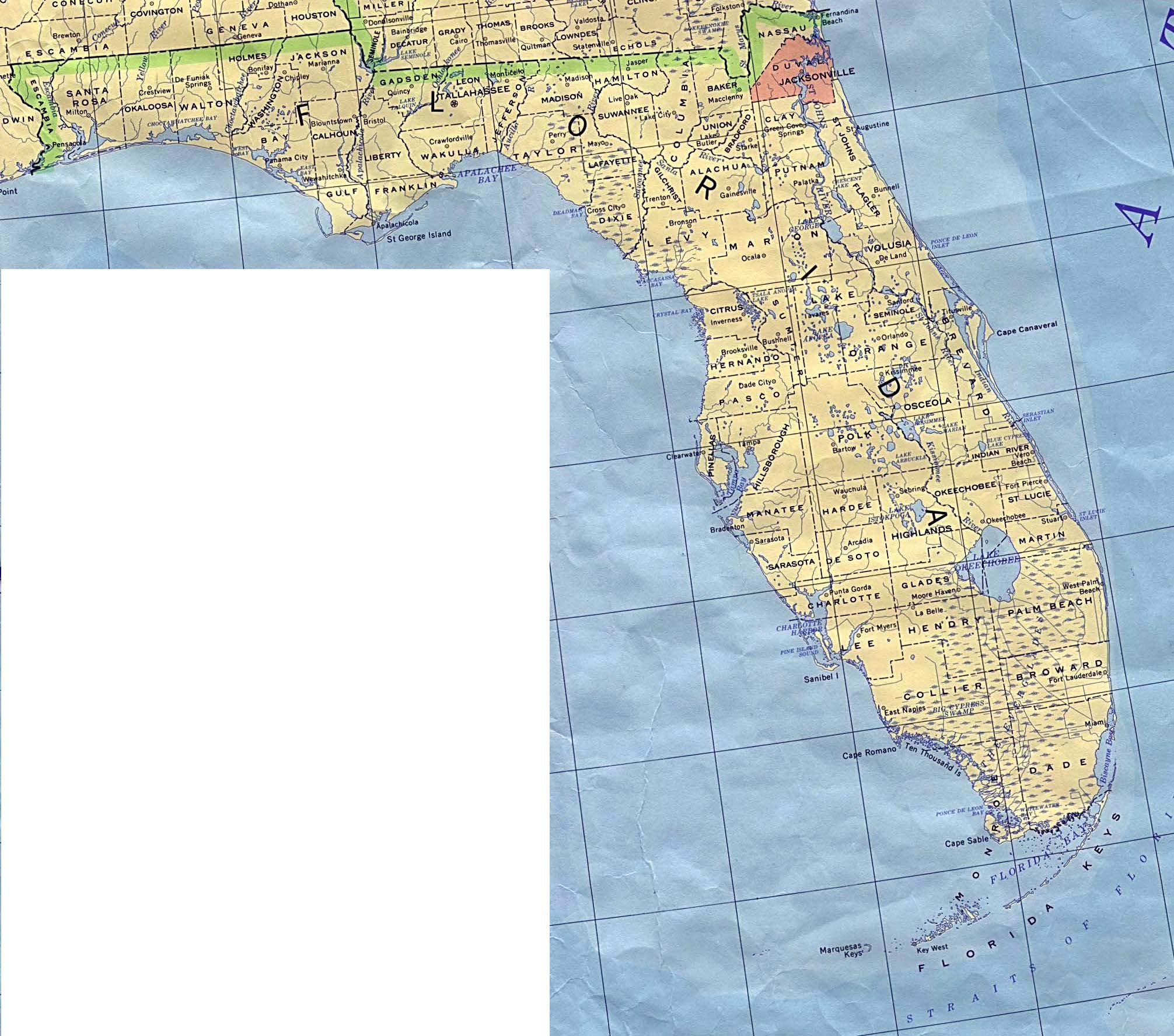 Mapa Pol Tico De Florida Tama O Completo Gifex My Xxx Hot Girl