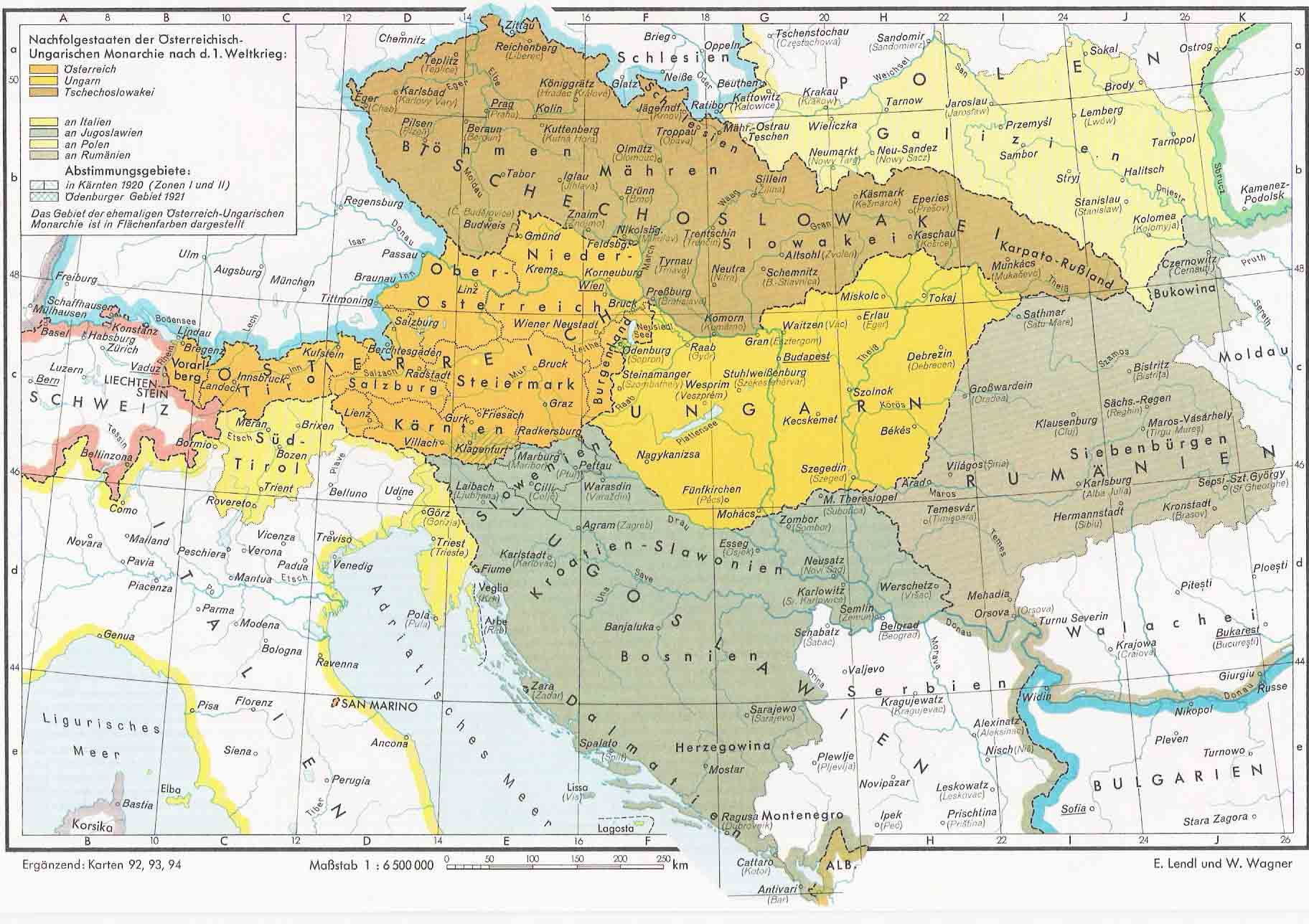 Los Estados Sucesores Del Imperio Austroh Ngaro 1918 Tama O Completo   Los Estados Sucesores Del Imperio Austrohungaro 1918 