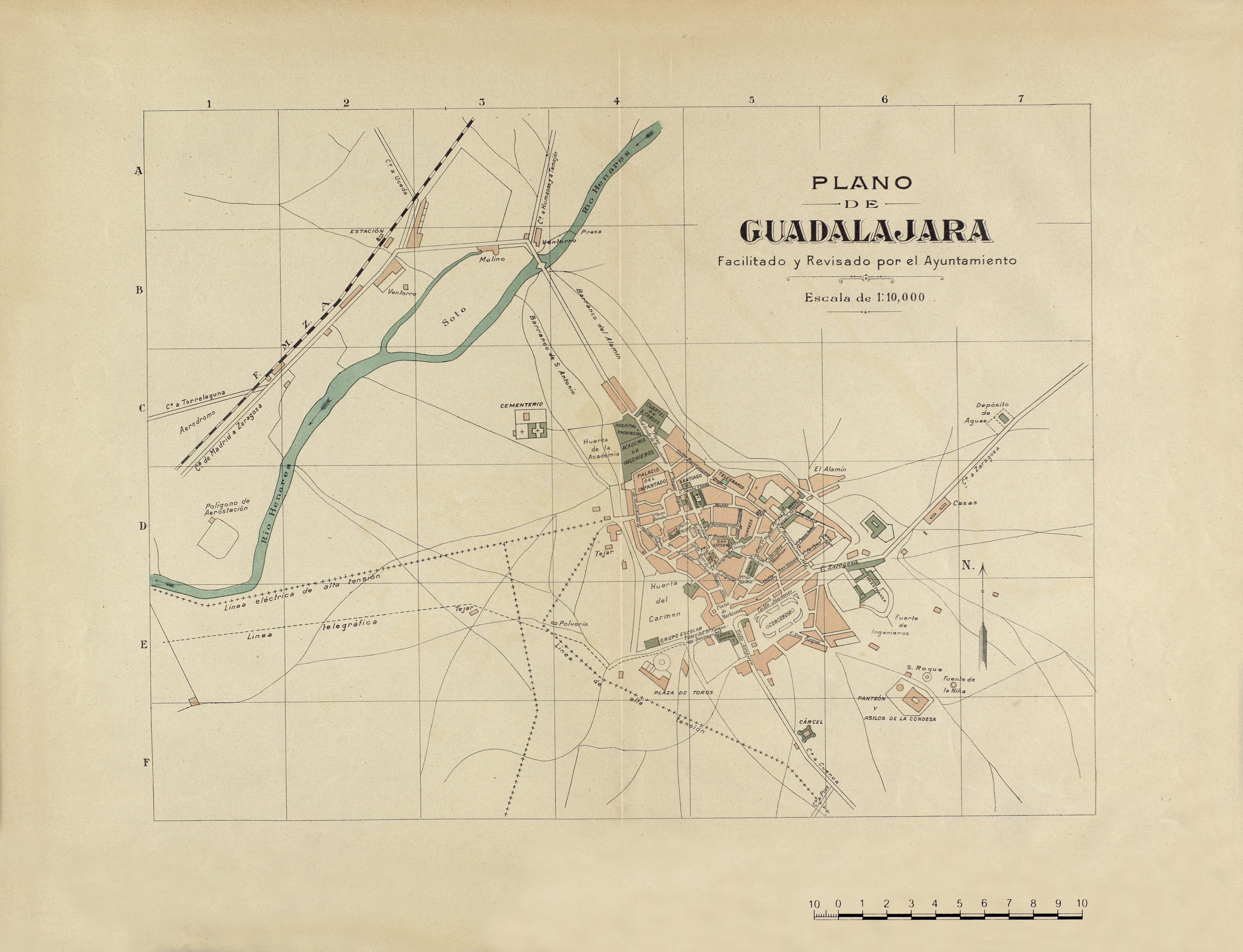 Guadalajara Map 