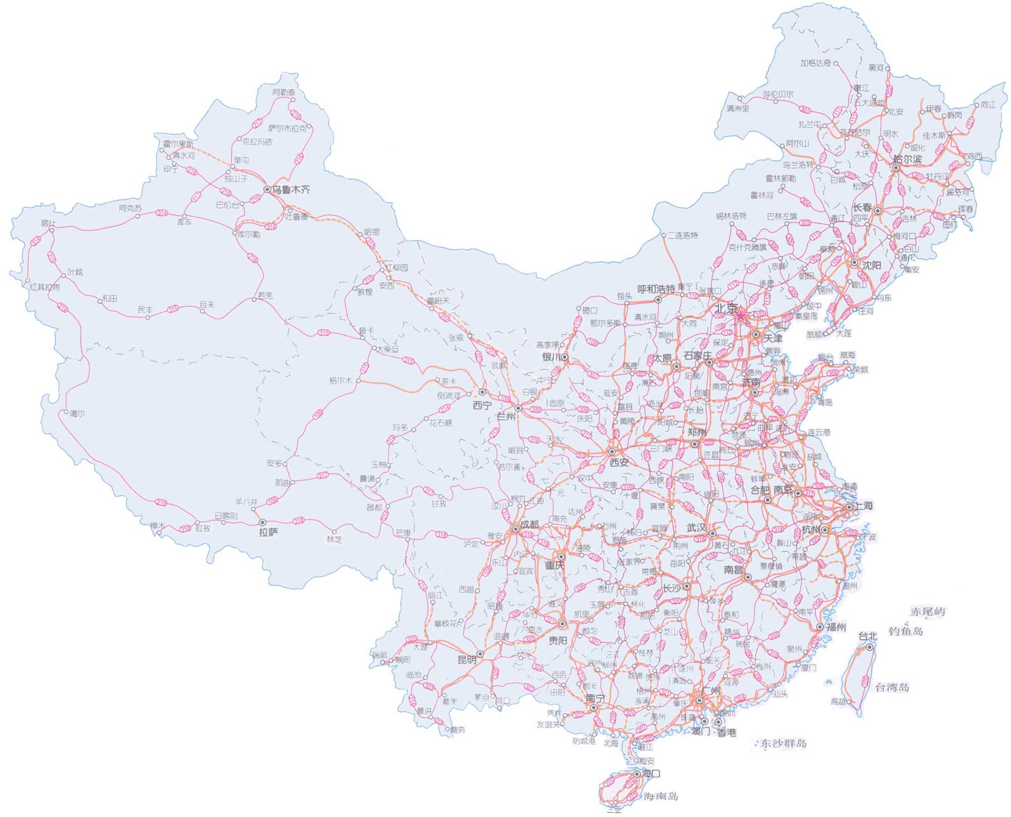 China Road Map 