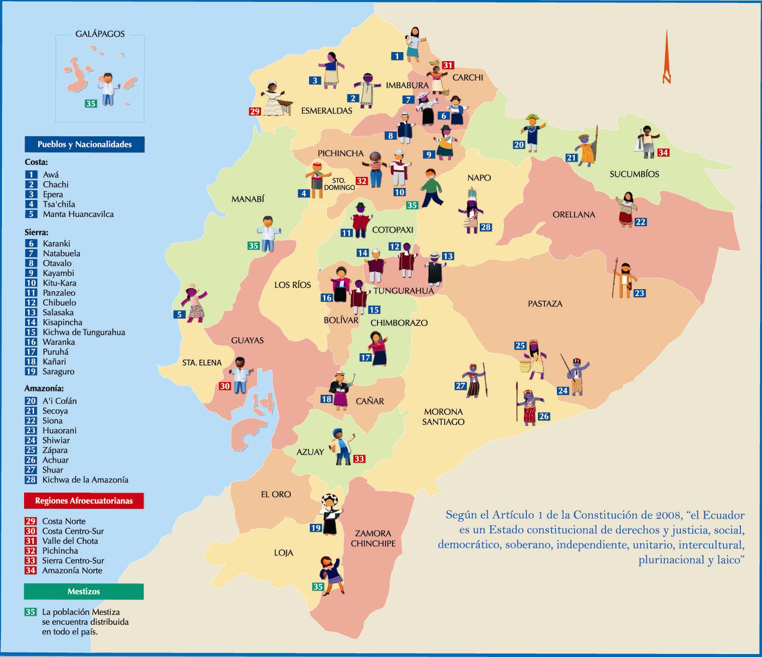 Mapa Etnogr Fico Del Ecuador Tama O Completo   Mapa Etnogrfico Del Ecuador 