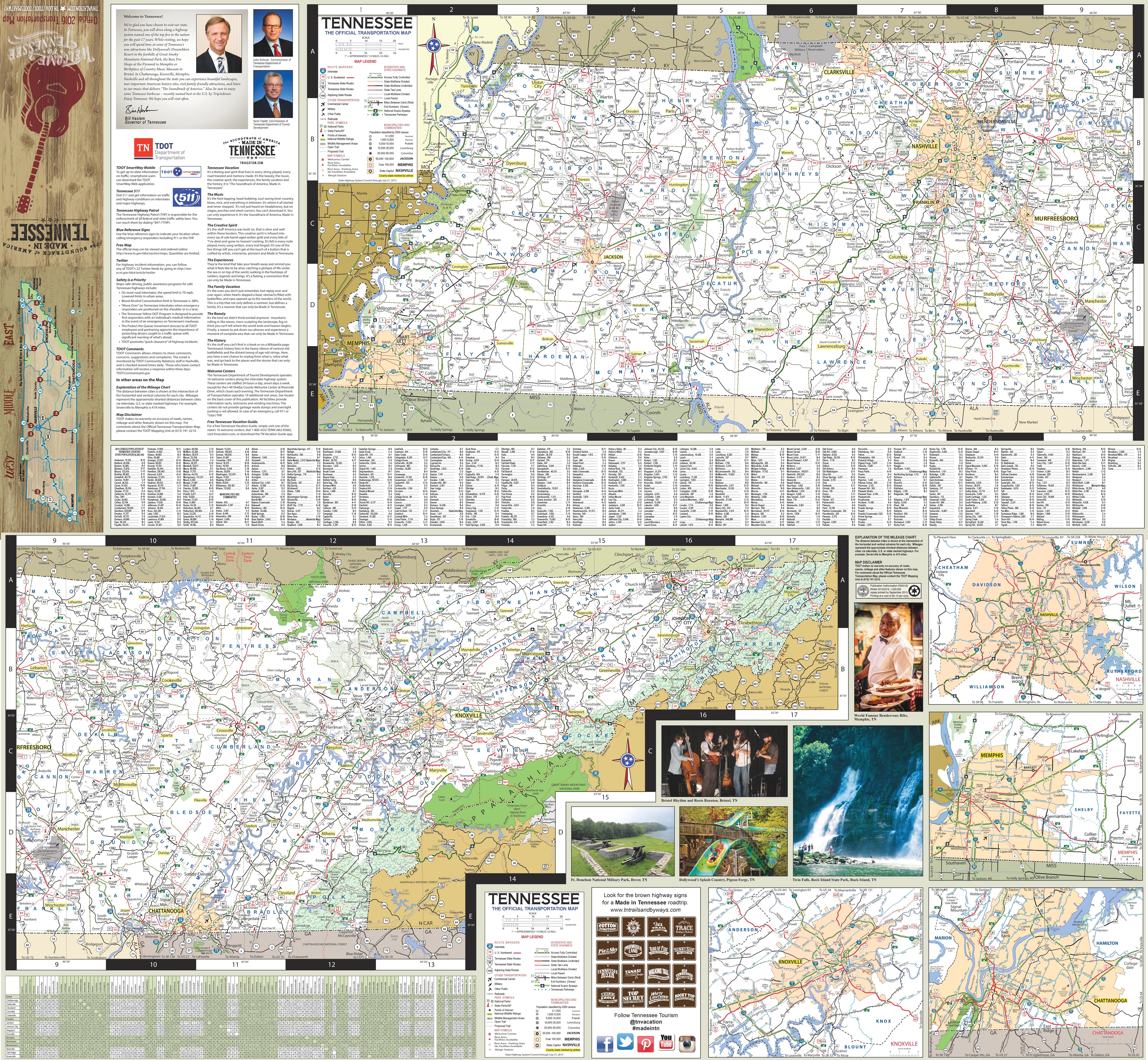 Full Size Map Of Tennessee Map Of Tennessee - Full Size | Gifex