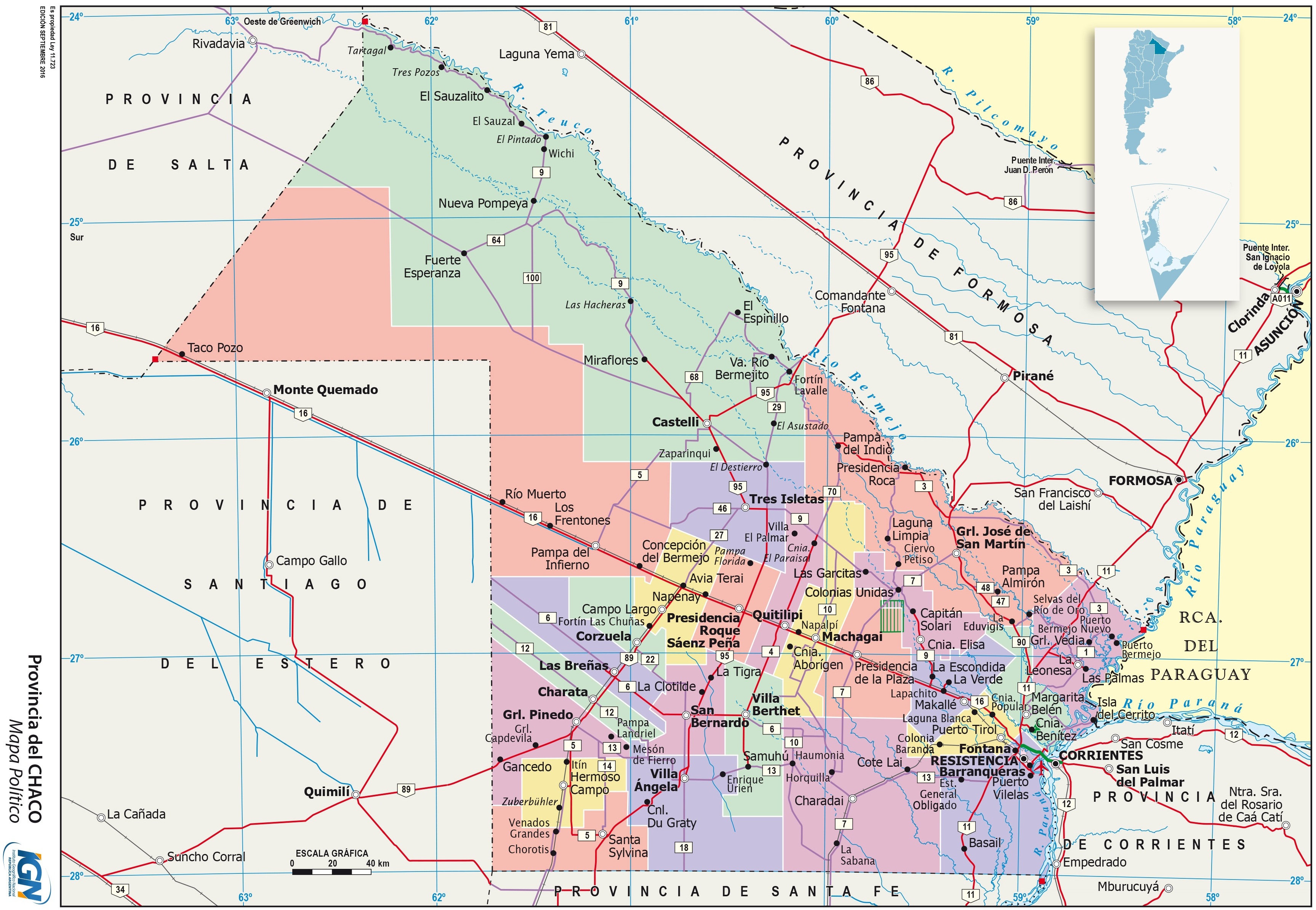 Chaco map | Gifex