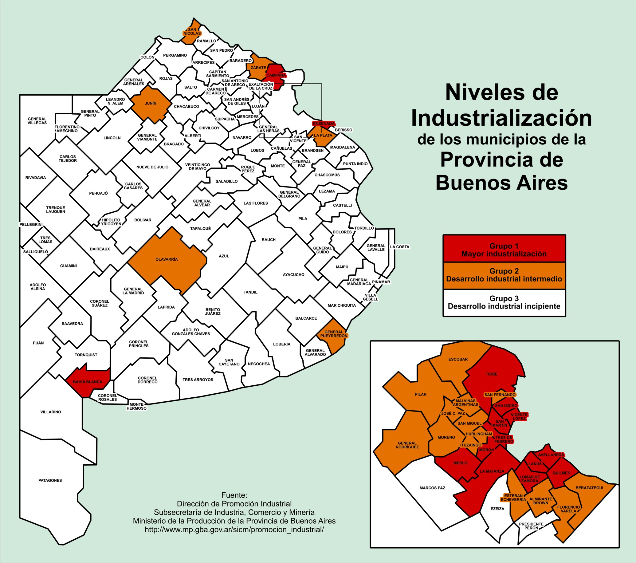 Buenos Aires Province Map 4541