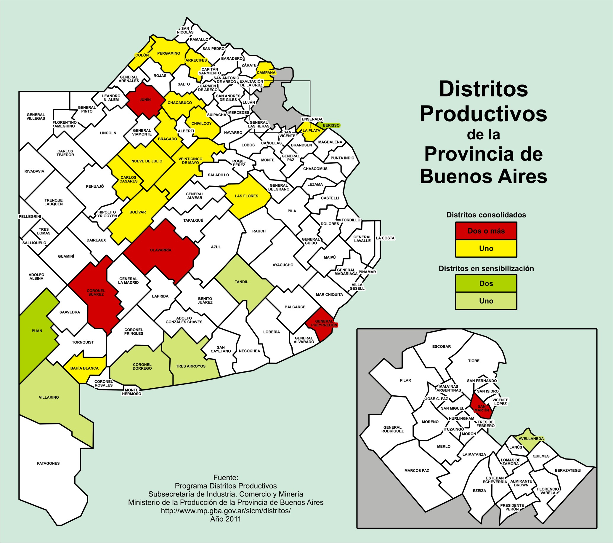 Buenos Aires Province Map 5708