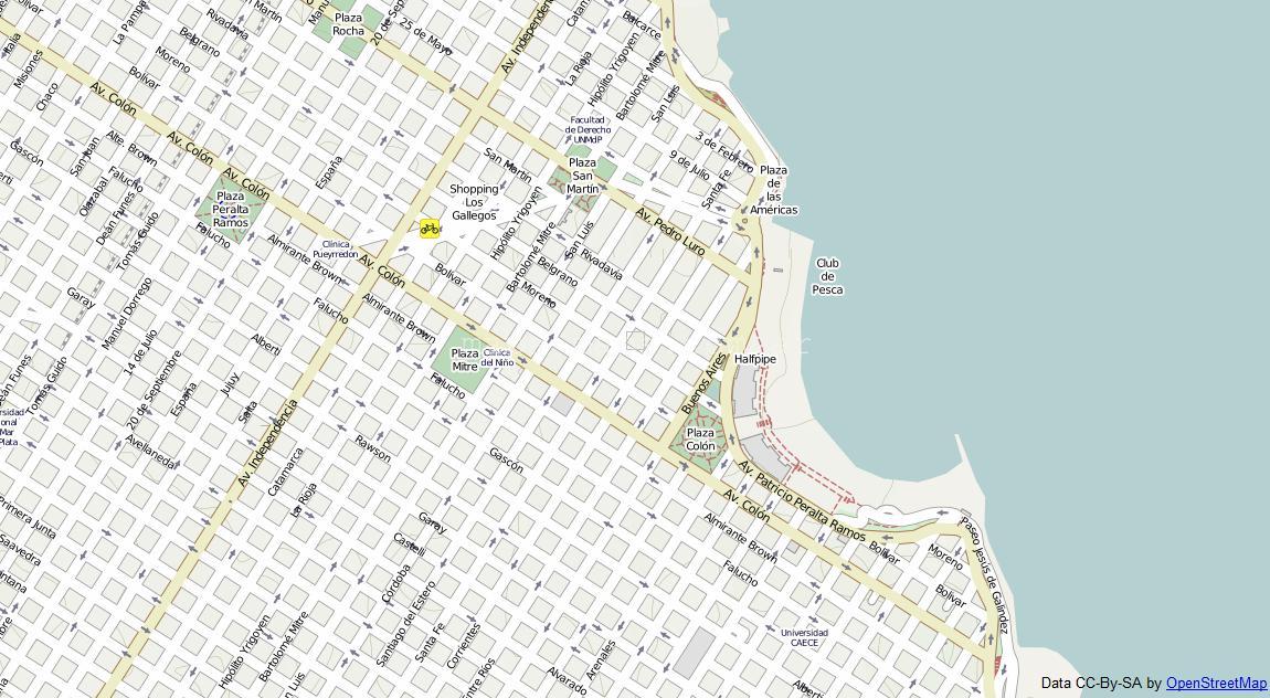 Map Of The City Of Mar Del Plata Argentina Full Size Gifex | My XXX Hot ...