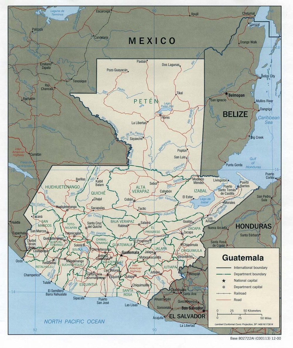 Imagenes Del Mapa Politico De Guatemala F99 2387