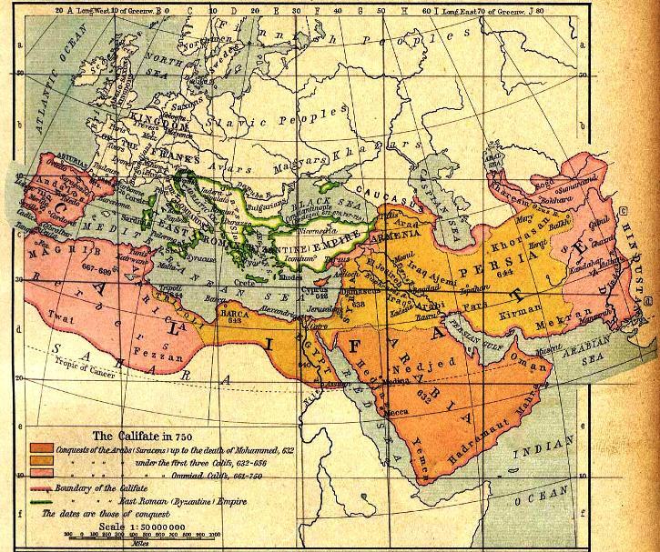 The Caliphate in 750 - Full size | Gifex