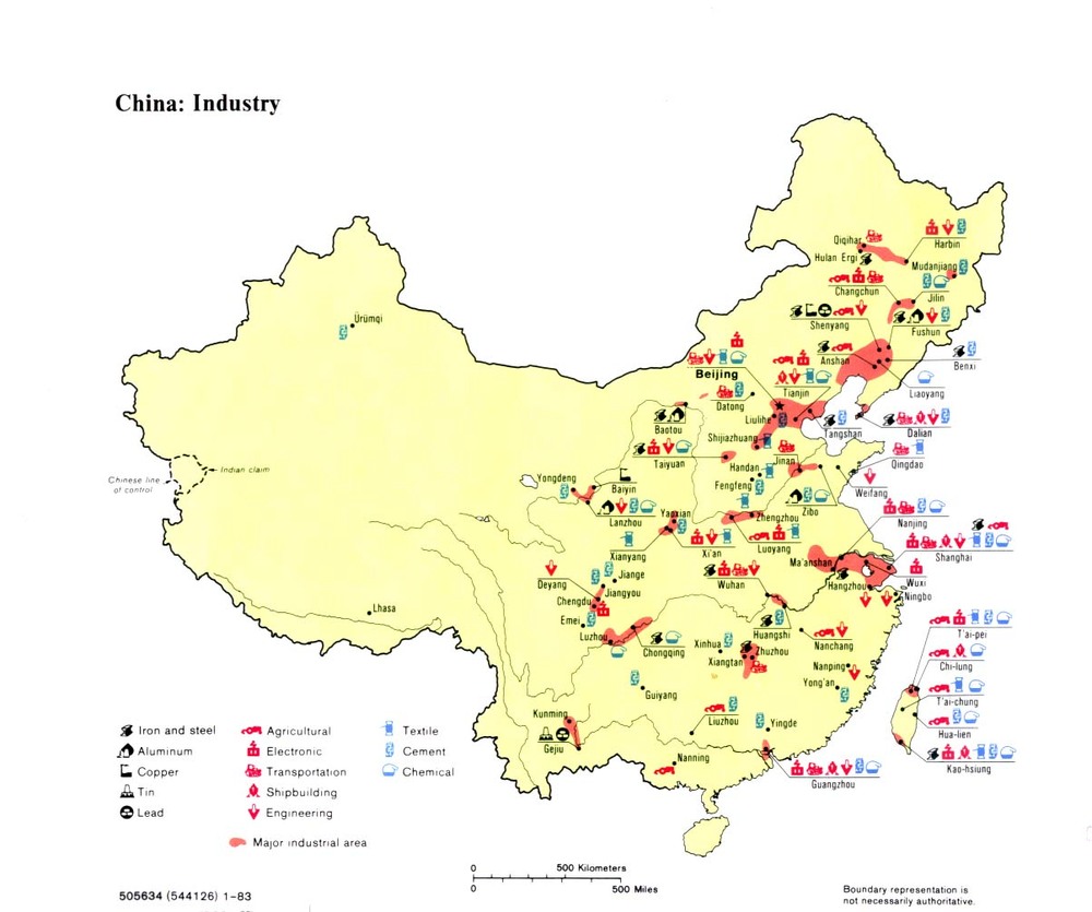 минеральные ресурсы китая