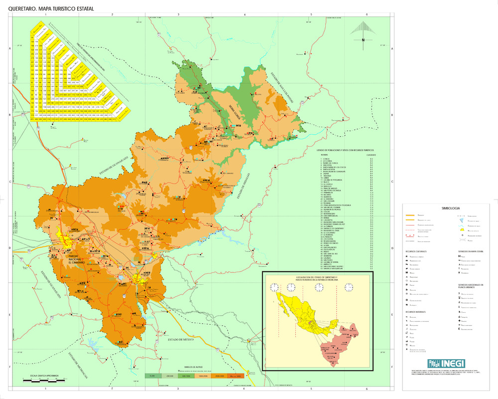 Mapa De Queretar0