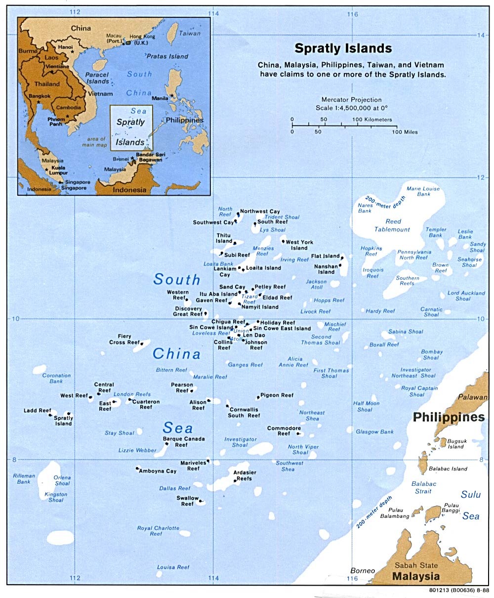 Spratly Islands Map - Full size | Gifex