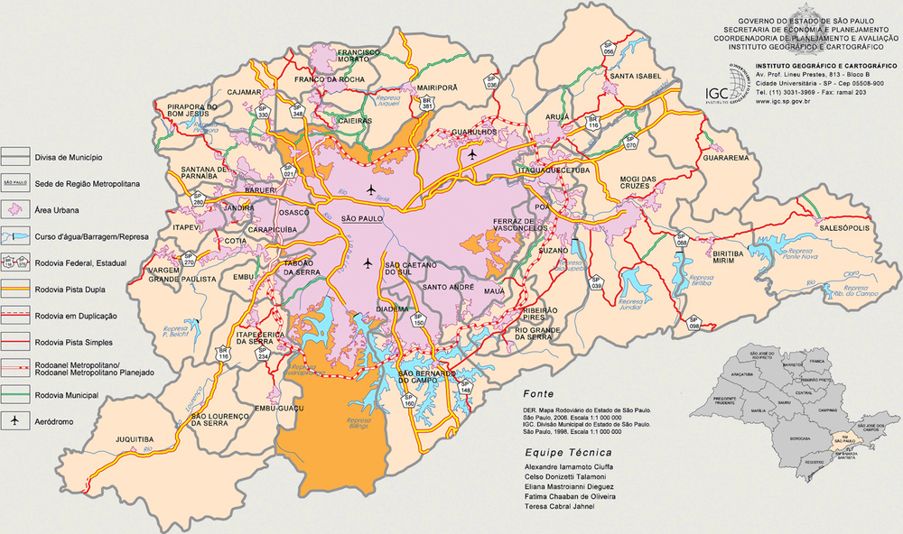 greater são paulo map full size gifex