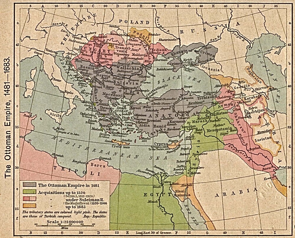 The Ottoman Empire, 1481-1683 - Full size | Gifex