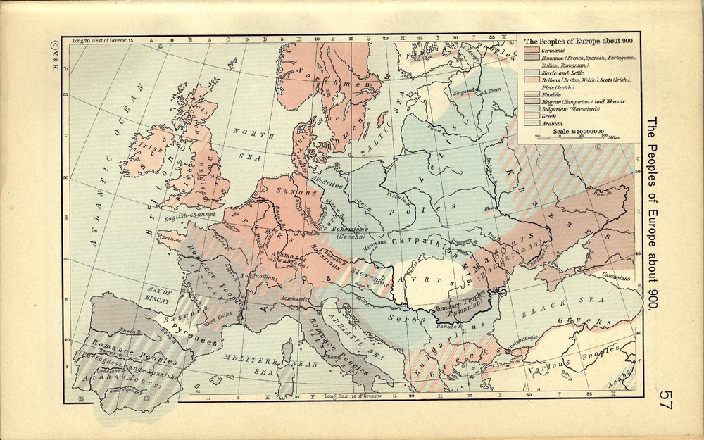 The Peoples of Europe circa 900 - Full size | Gifex