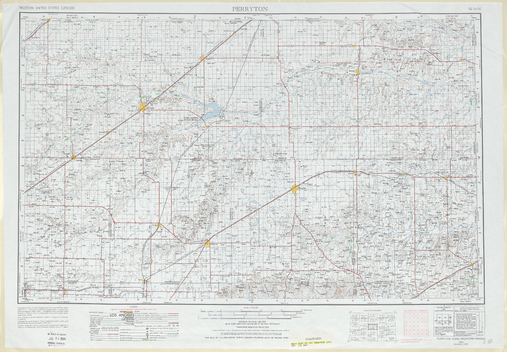 Area Around Perryton In The United States Full Size Ex 8478