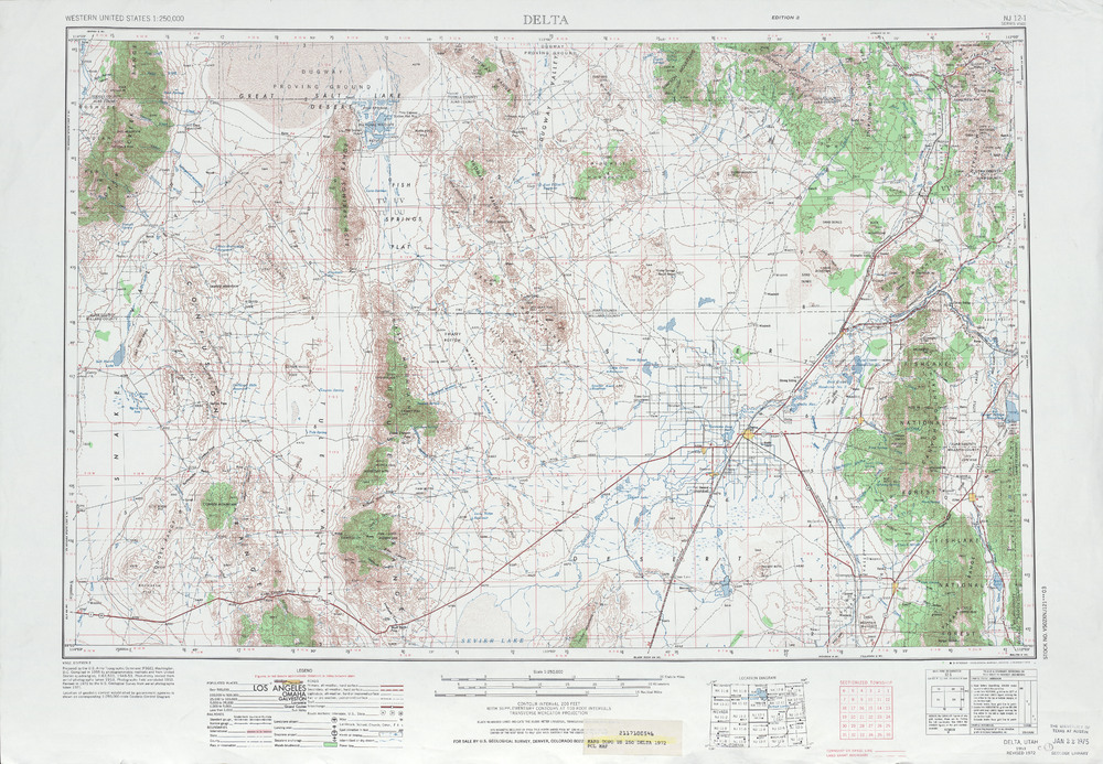 Area around Delta in the United States - Full size | Gifex