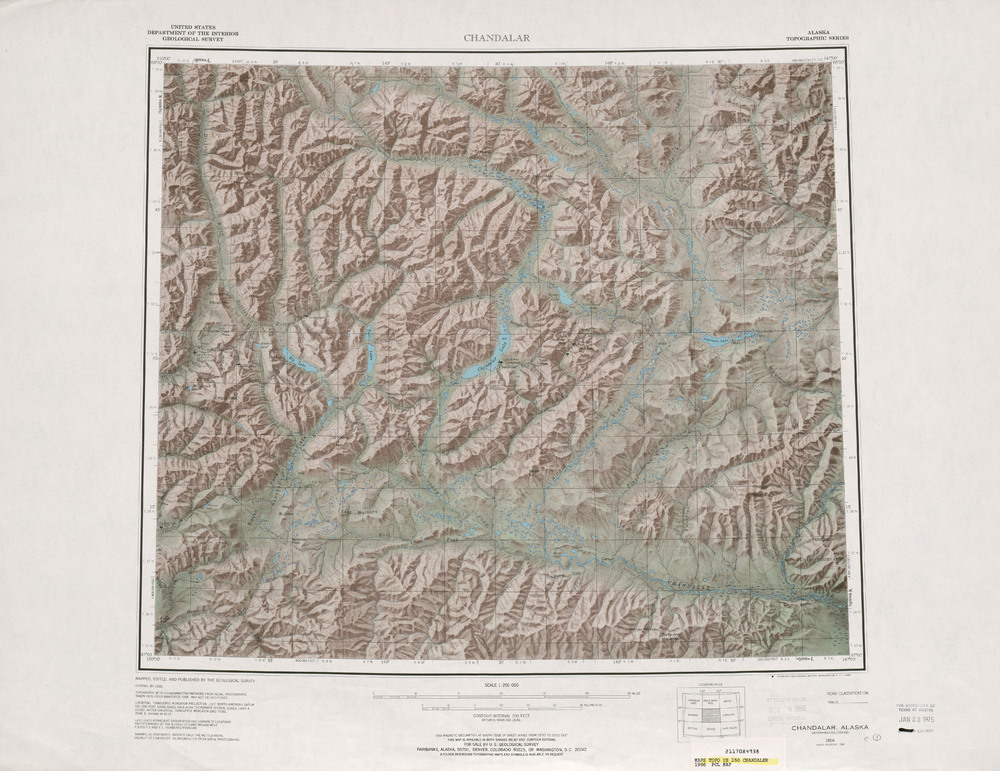 Area around Chandalar in the United States - Full size | Gifex