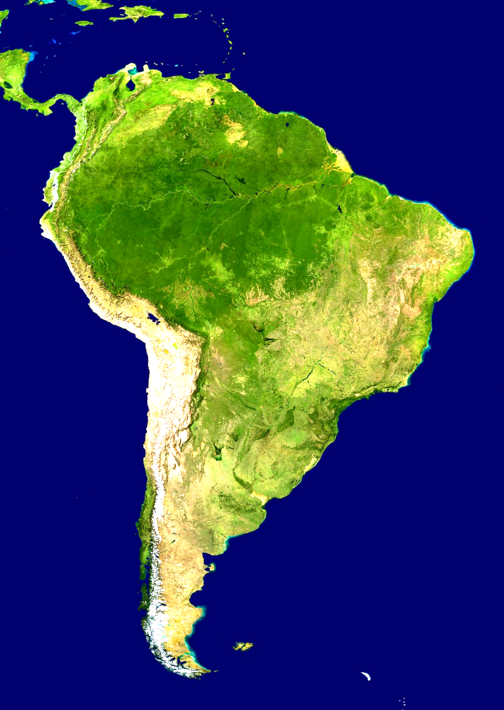 South America Full Size Gifex