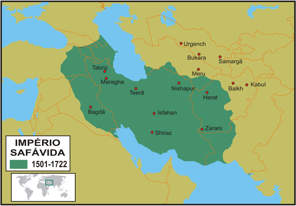 safavid empire at its height