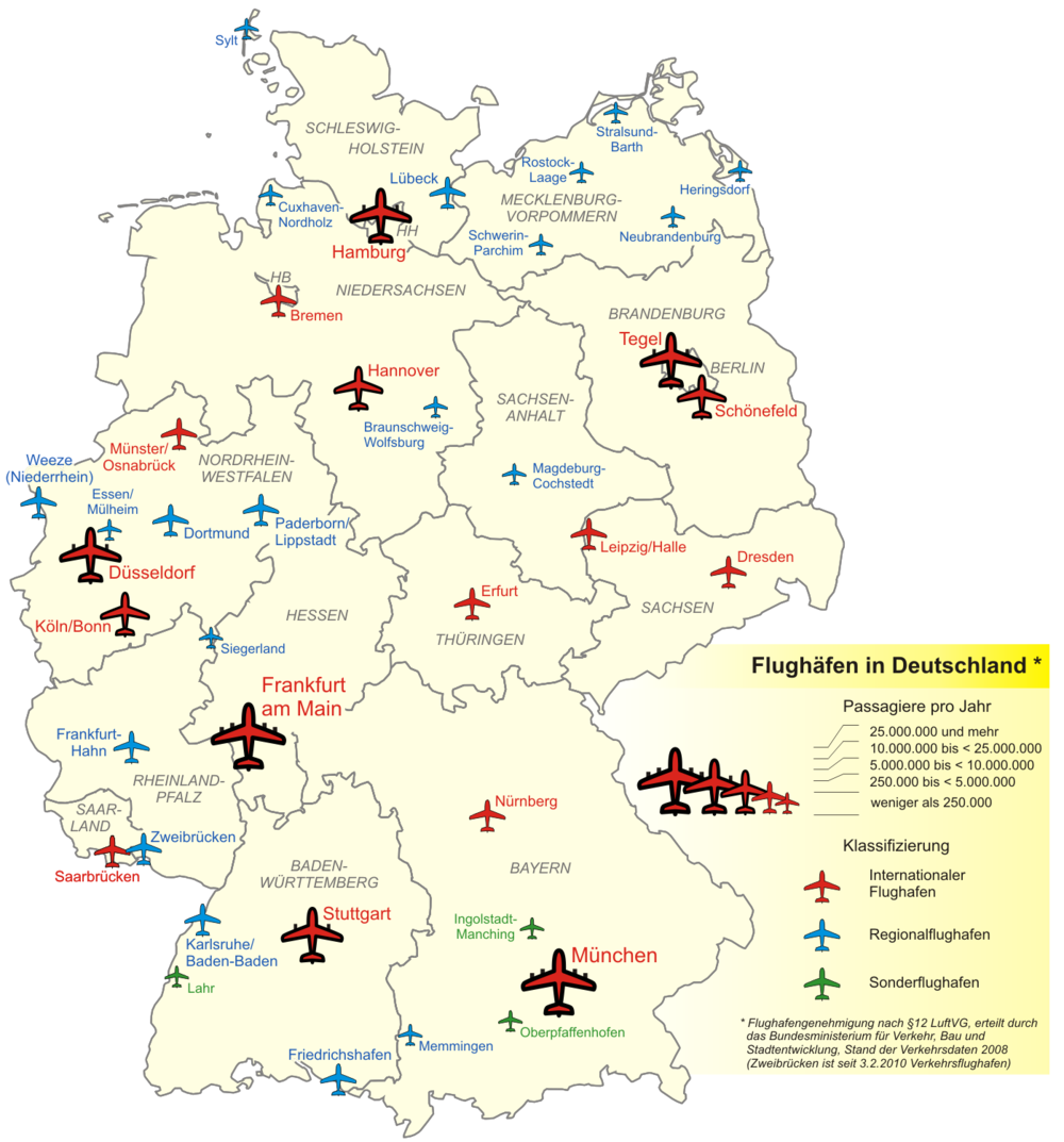Airports In Germany 