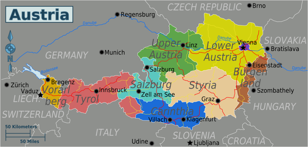 States of Austria - Full size | Gifex