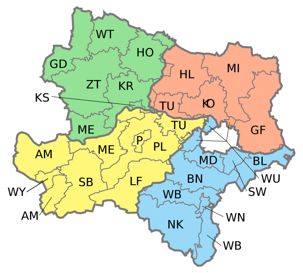 Map of Lower Austria - Full size | Gifex