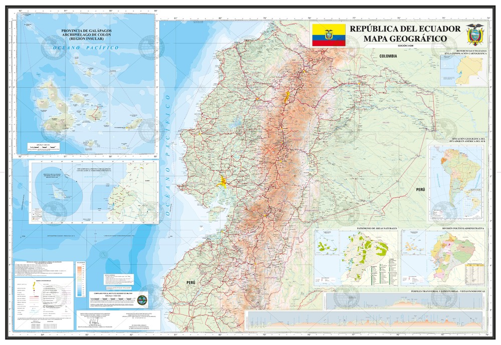 Map of Ecuador - Full size | Gifex