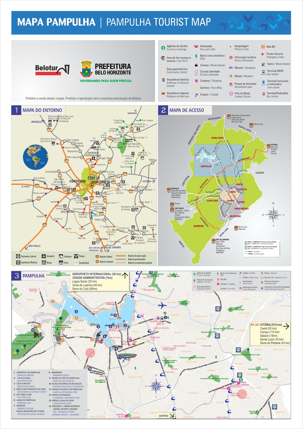 Mapa Regional De Acceso A Belo Horizonte Tama O Completo Gifex