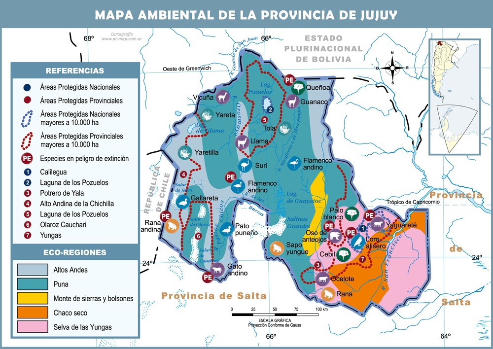 Mapa Ambiental De La Provincia De Jujuy Argentina Jujuy Gifex   Mapa Ambiental De La Provincia De Jujuy 