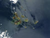 Satellite image of the Galapagos Islands | Gifex