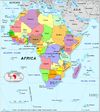 Arabic Map of Africa | Gifex