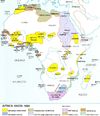 Africa Map 1829 | Gifex