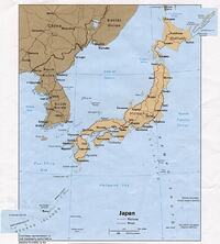 Japan - Japan Small Political Map 2007 | Gifex