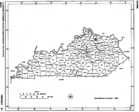 Kentucky - Map of Kentucky, United States | Gifex