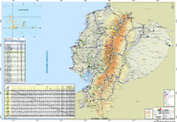 Road - Ecuador map | Gifex