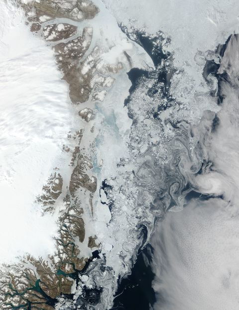 Northeast coast of Greenland