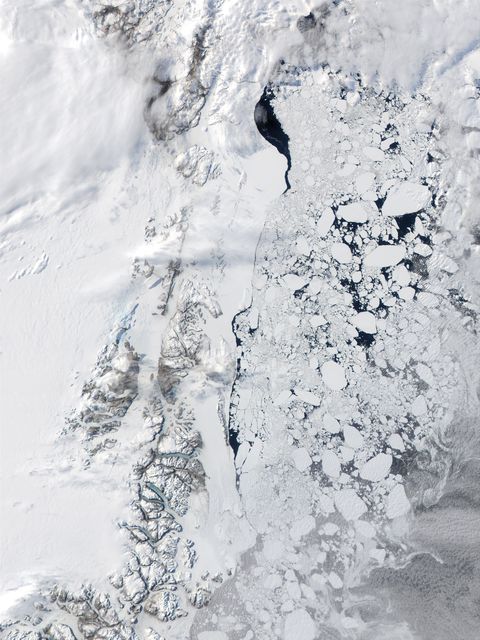 East coast of Greenland