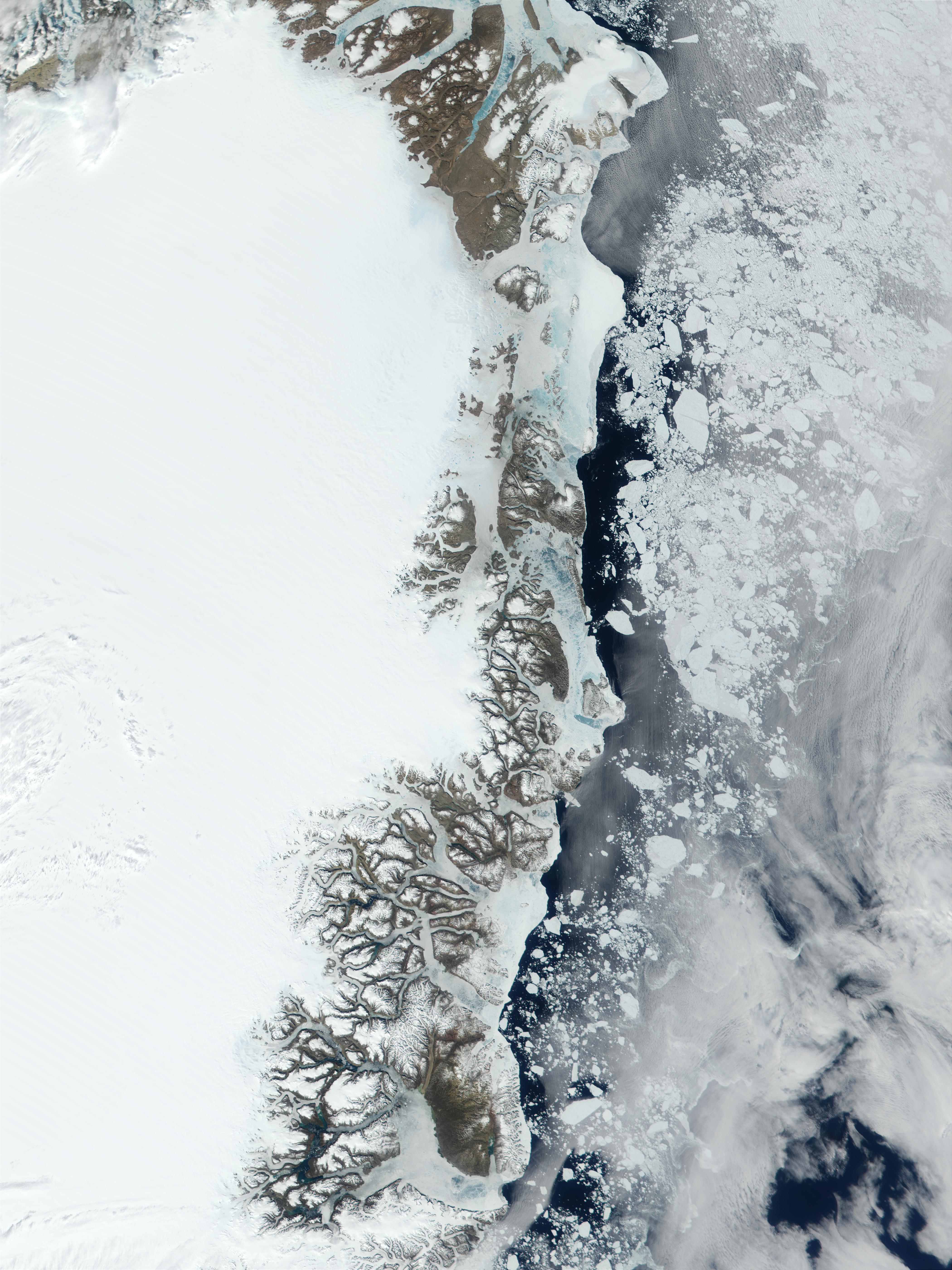 East coast of Greenland