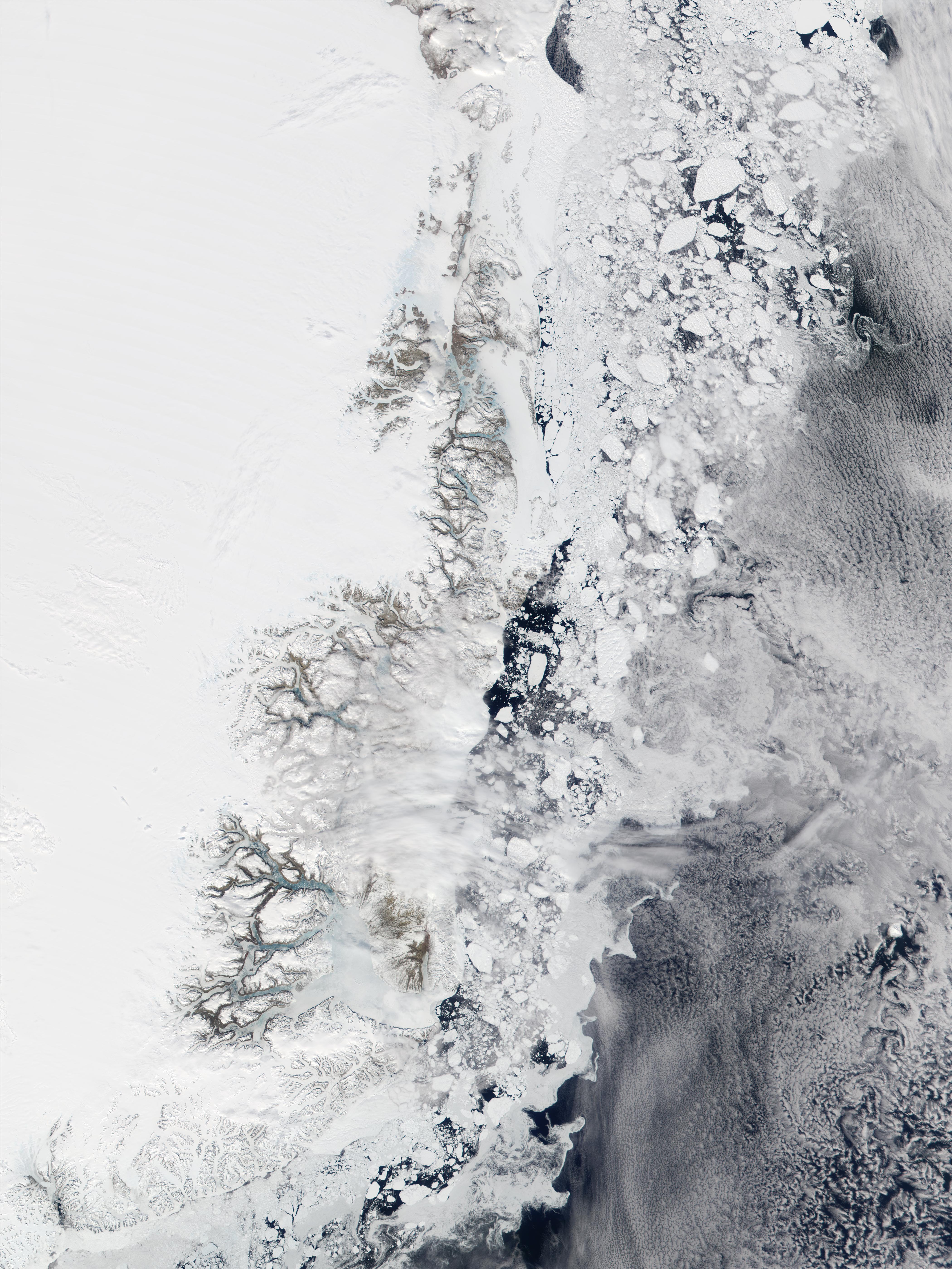 East coast of Greenland