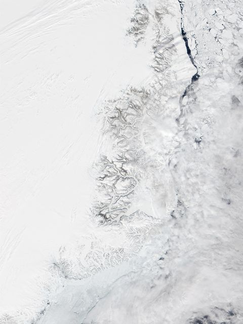 East coast of Greenland